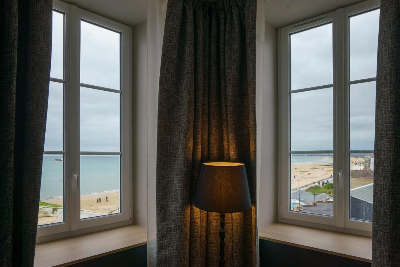 Hotel De La Plage Lion-sur-Mer Eksteriør billede