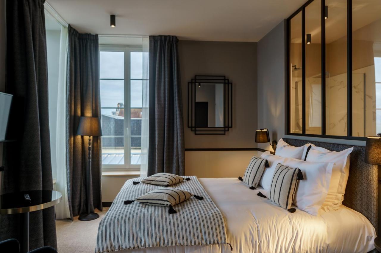 Hotel De La Plage Lion-sur-Mer Eksteriør billede